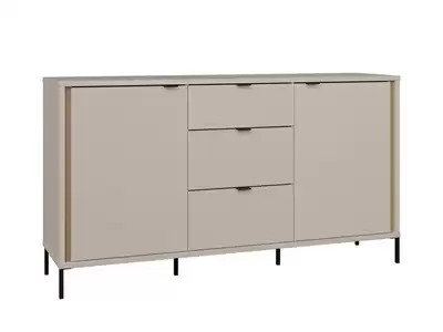 Bahut 2 portes 3 tiroirs