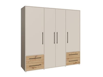 Armoire 4 portes 4 tiroirs.