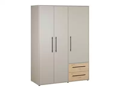 Armoire 3 portes 2 tiroirs