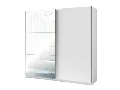 Armoire 2 portes coulissantes dont 1 miroir