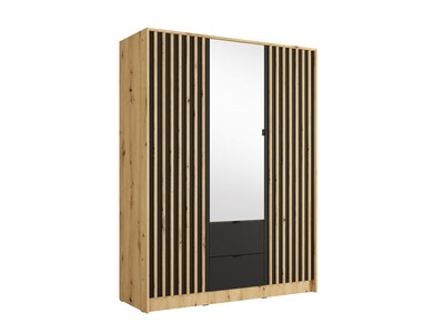 Armoire 3 portes dont 1 miroir