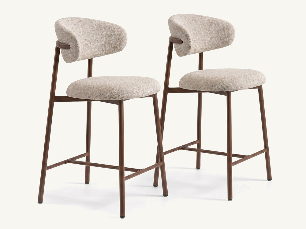 Lot de 2 tabourets Ryder