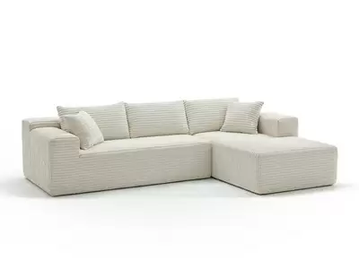 Canapé d'angle à droite