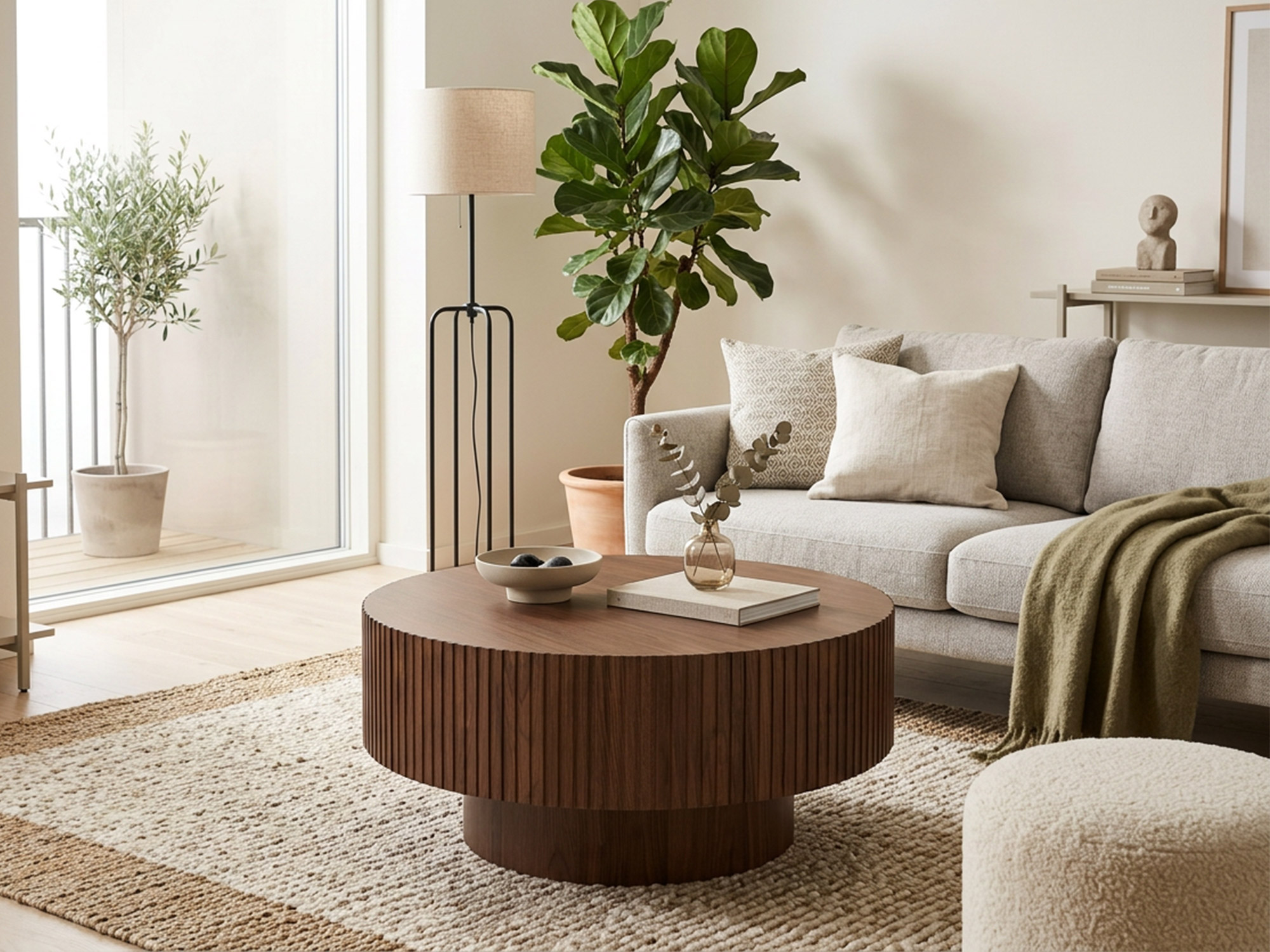 Table basse ronde Bonnie
