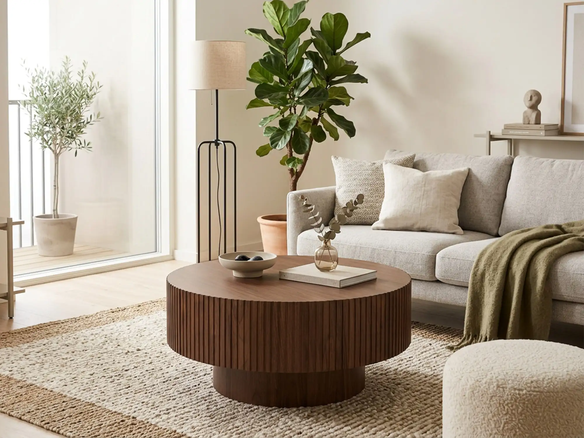 Table basse ronde Bonnie