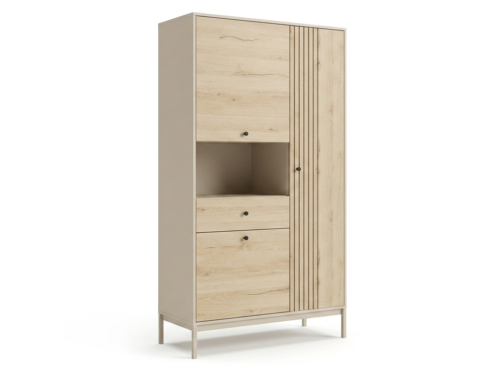 Vitrine 3 portes 1 tiroir F�lix