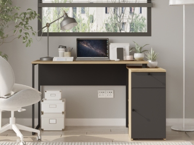 Bureau 1 tiroir et 1 porte