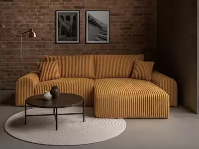 Canapé d'angle convertible