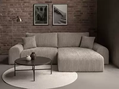 Canapé d'angle convertible