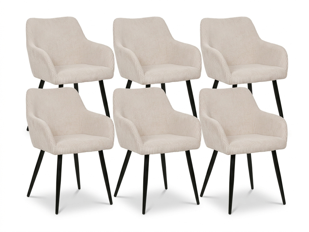Lot de 6 chaises dont 1 offerte Amael