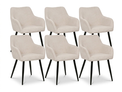 Lot de 6 chaises dont 1 offerte