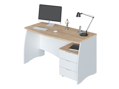 Bureau avec caisson