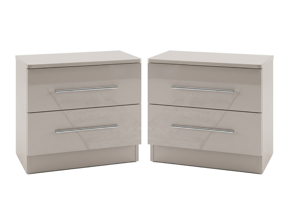 Lot de 2 chevets Eva