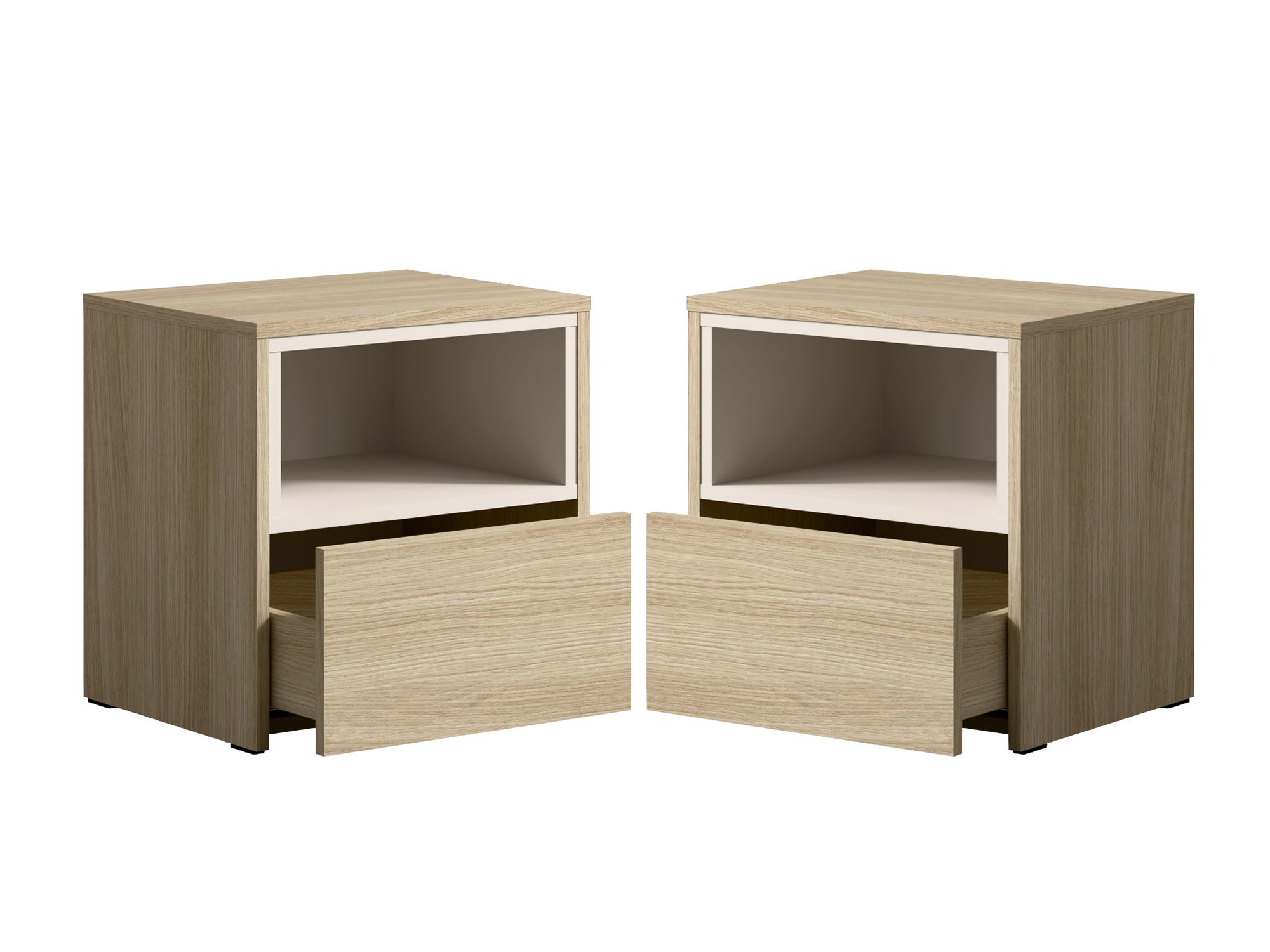 Lot de 2 chevets Villa