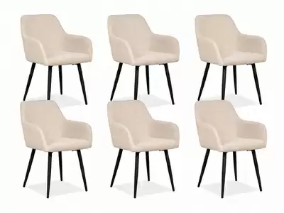 Lot de 6 chaises dont 1 offerte