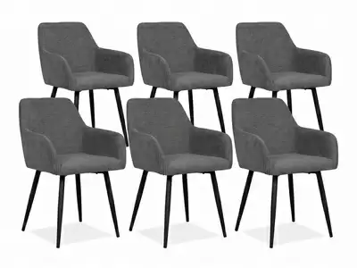 Lot de 6 chaises dont 1 offerte