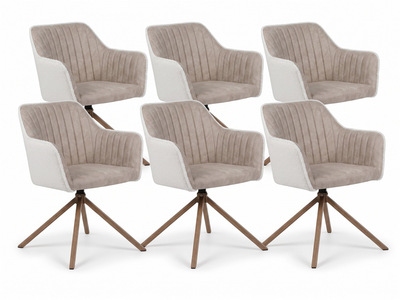 Lot de 6 chaises dont 1 offerte