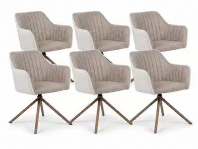 Lot de 6 chaises dont 1 offerte