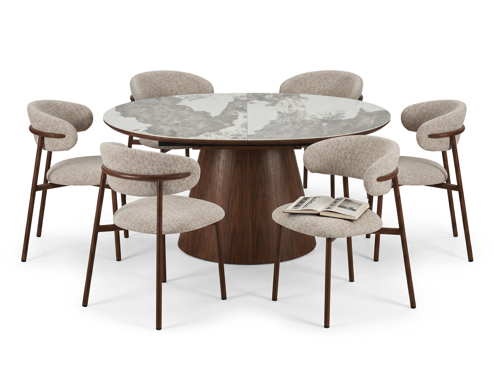 Ensemble table + 6 chaises Ryder