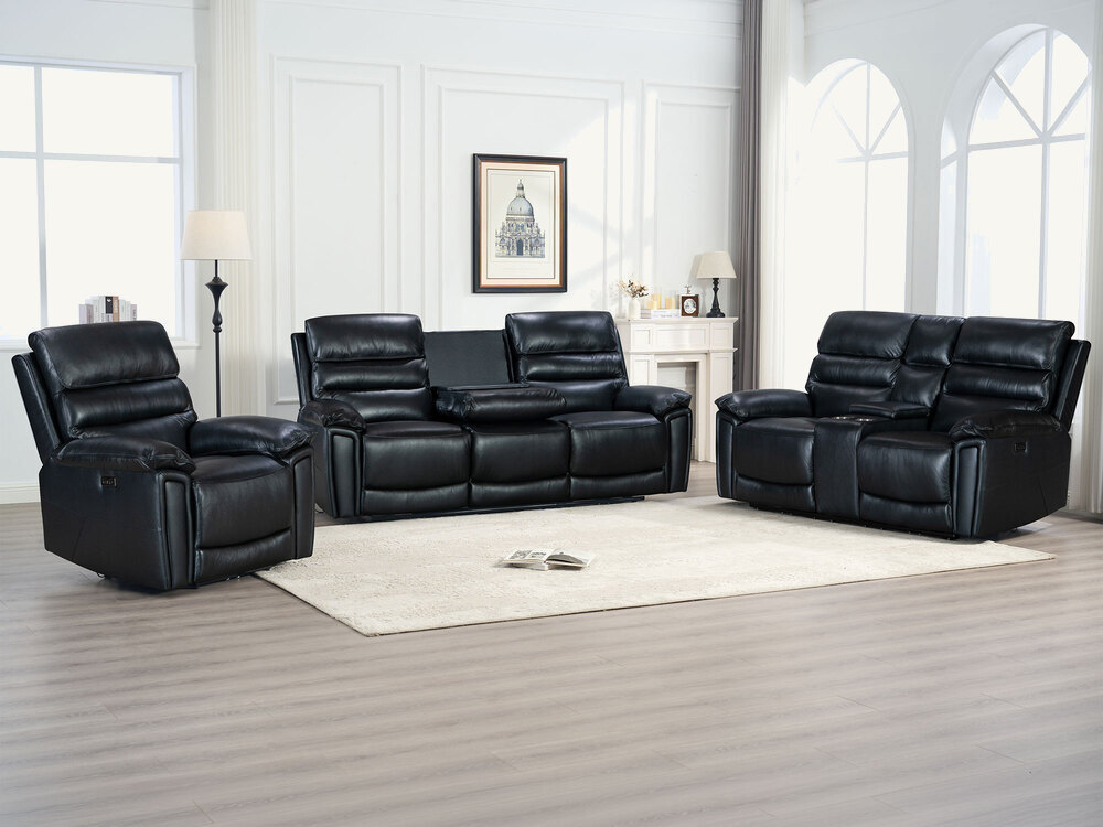 Ensemble 3 places+2 places+fauteuil Eva