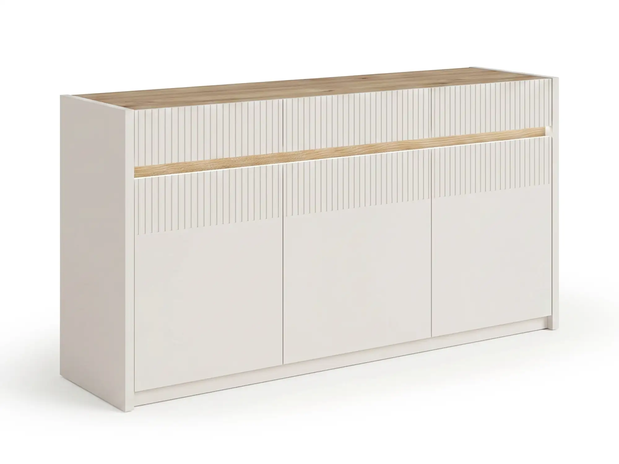 Bahut 3 portes Oak squere