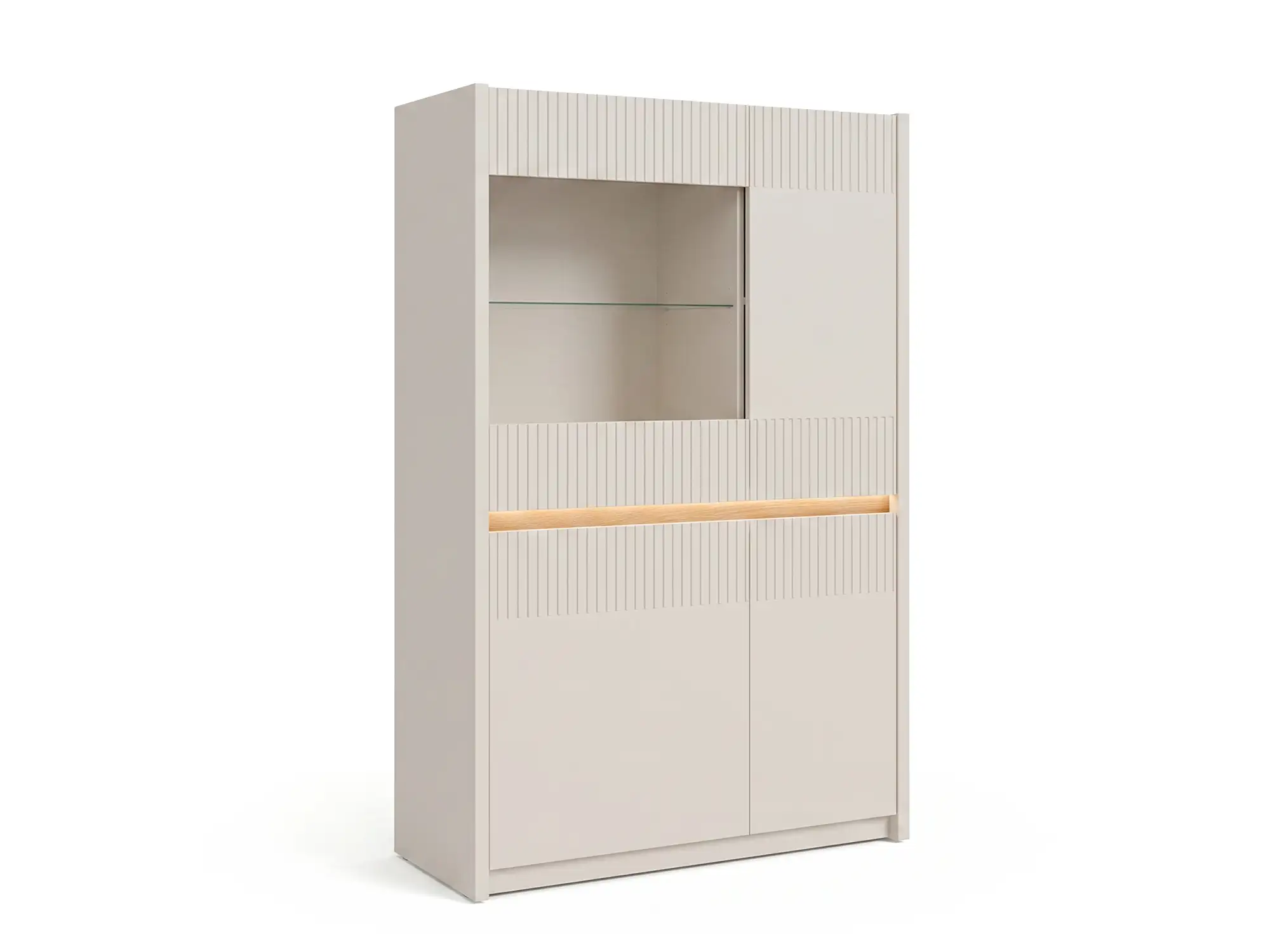 Vitrine Oak squere