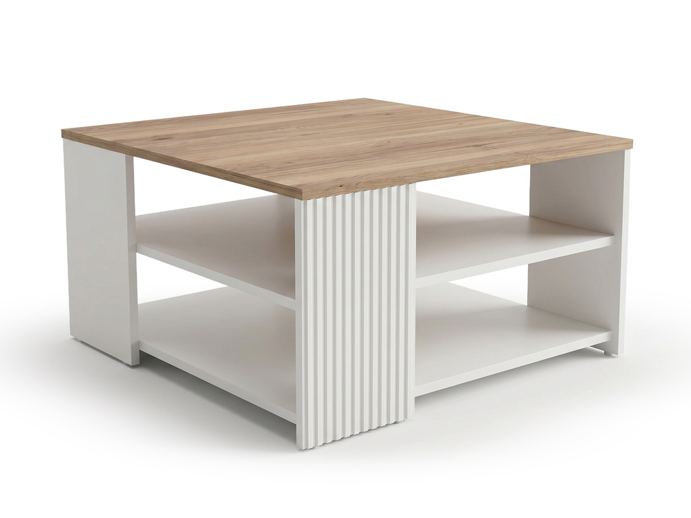 Table basse carr�e Oak squere