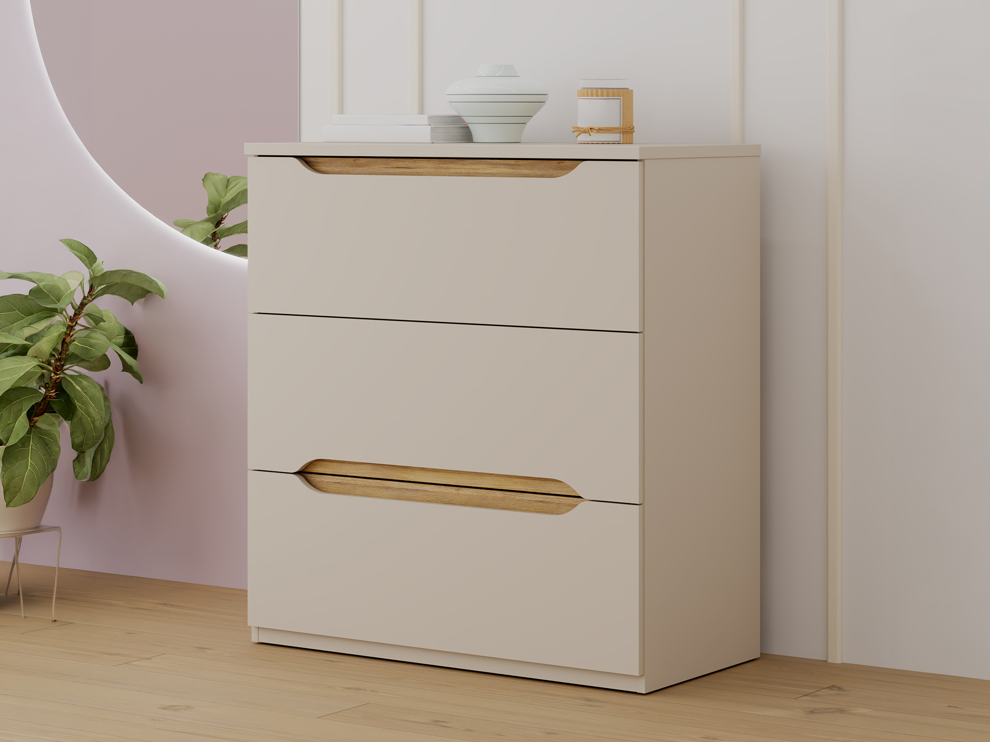 Commode 3 tiroirs Edwal