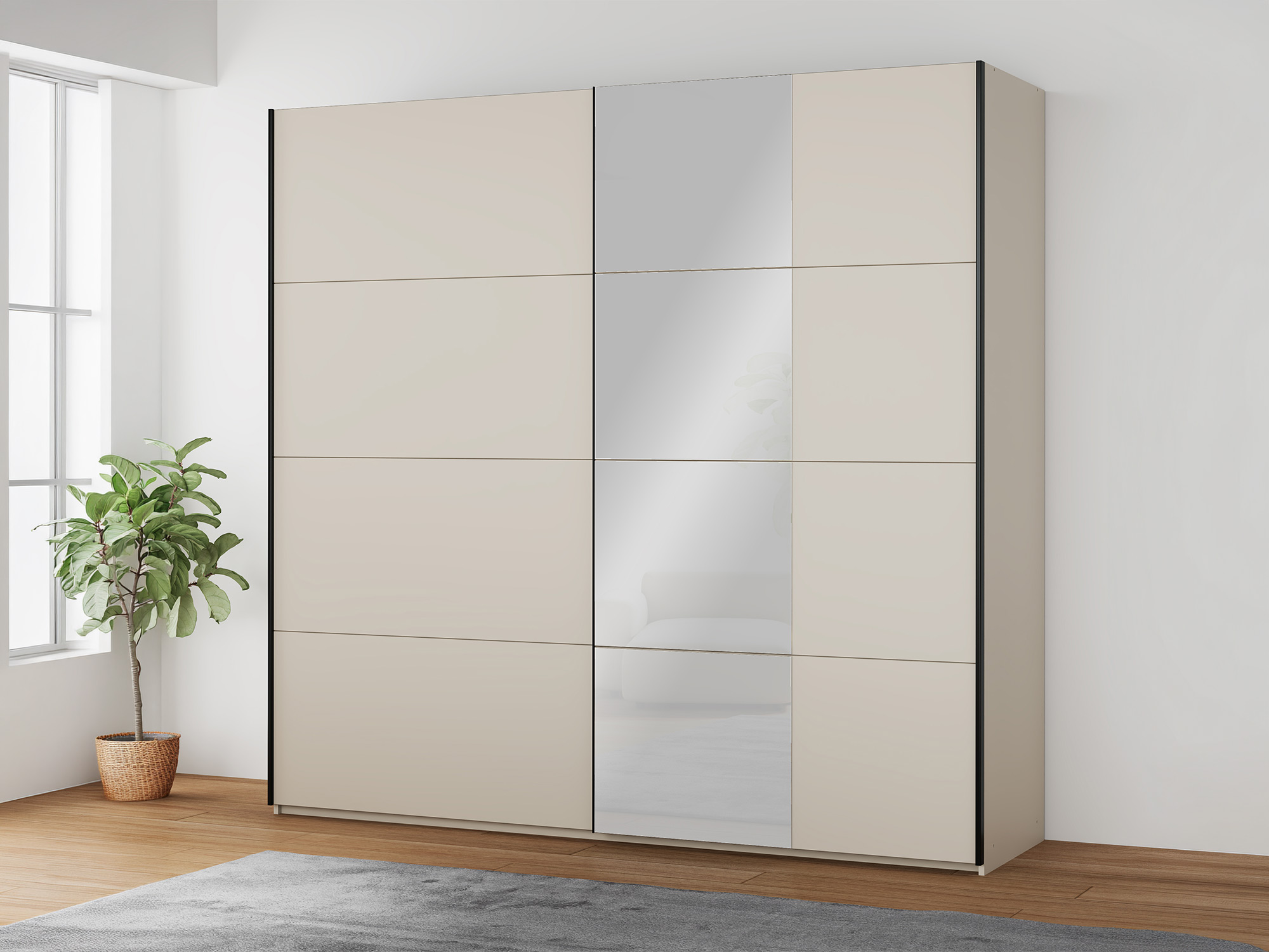 Armoire 2 portes coulissantes Ingalill