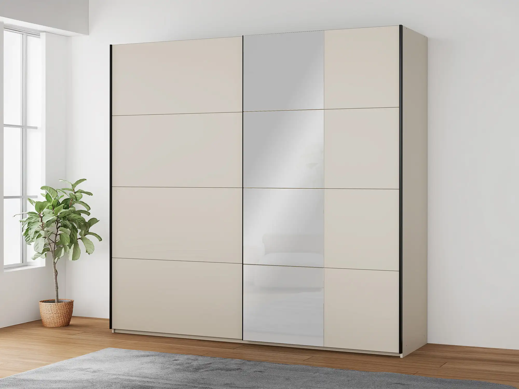 Armoire 2 portes coulissantes Ingalill