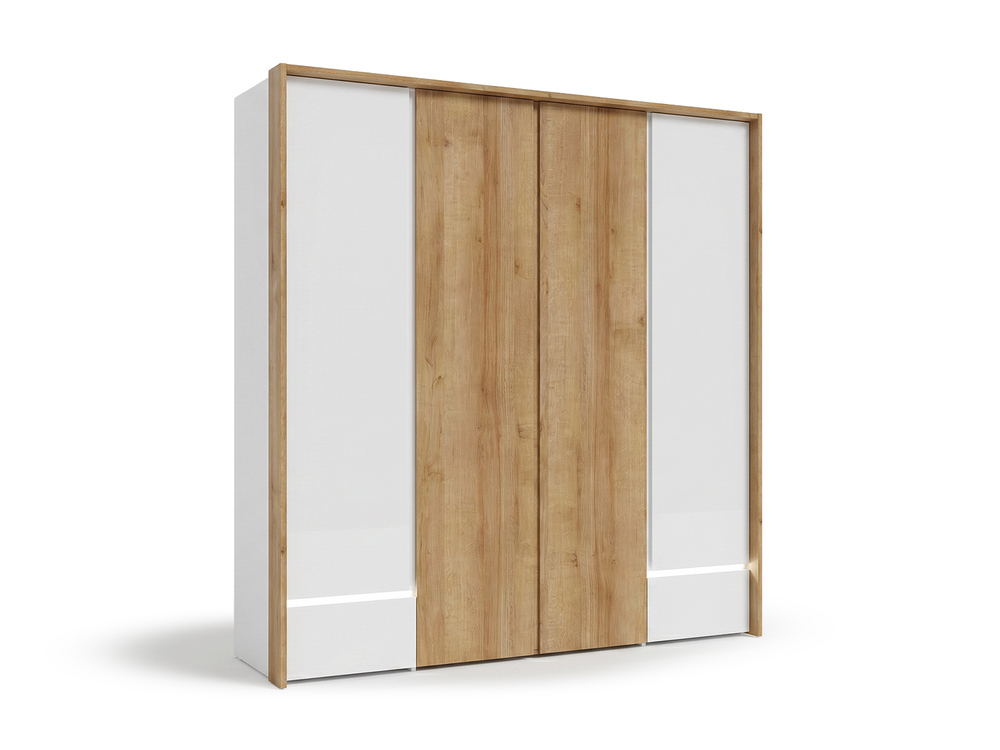 Armoire 4 portes et 2 tiroirs Lenybelardo