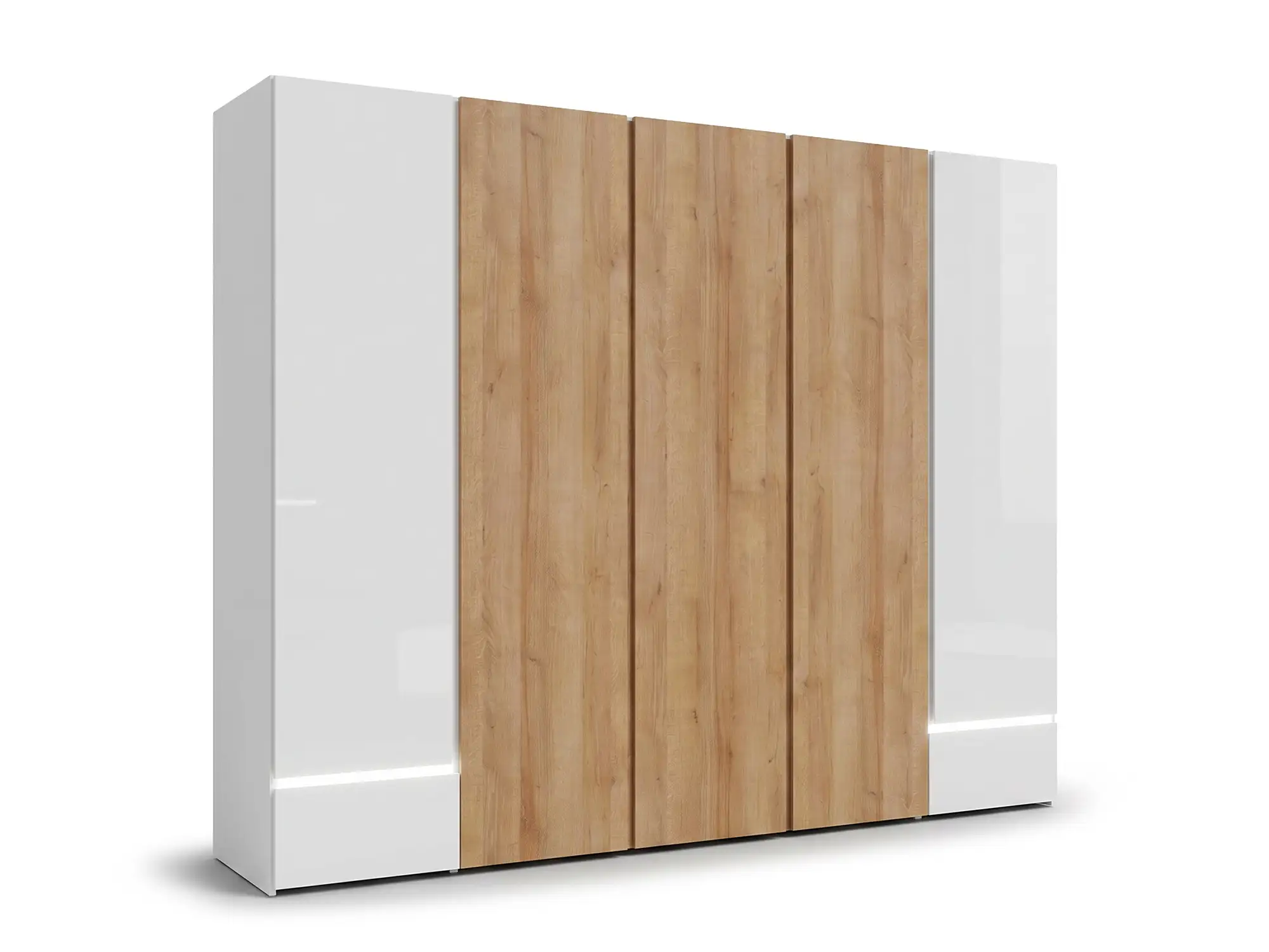 Armoire 5 portes et 2 tiroirs Lenybelardo
