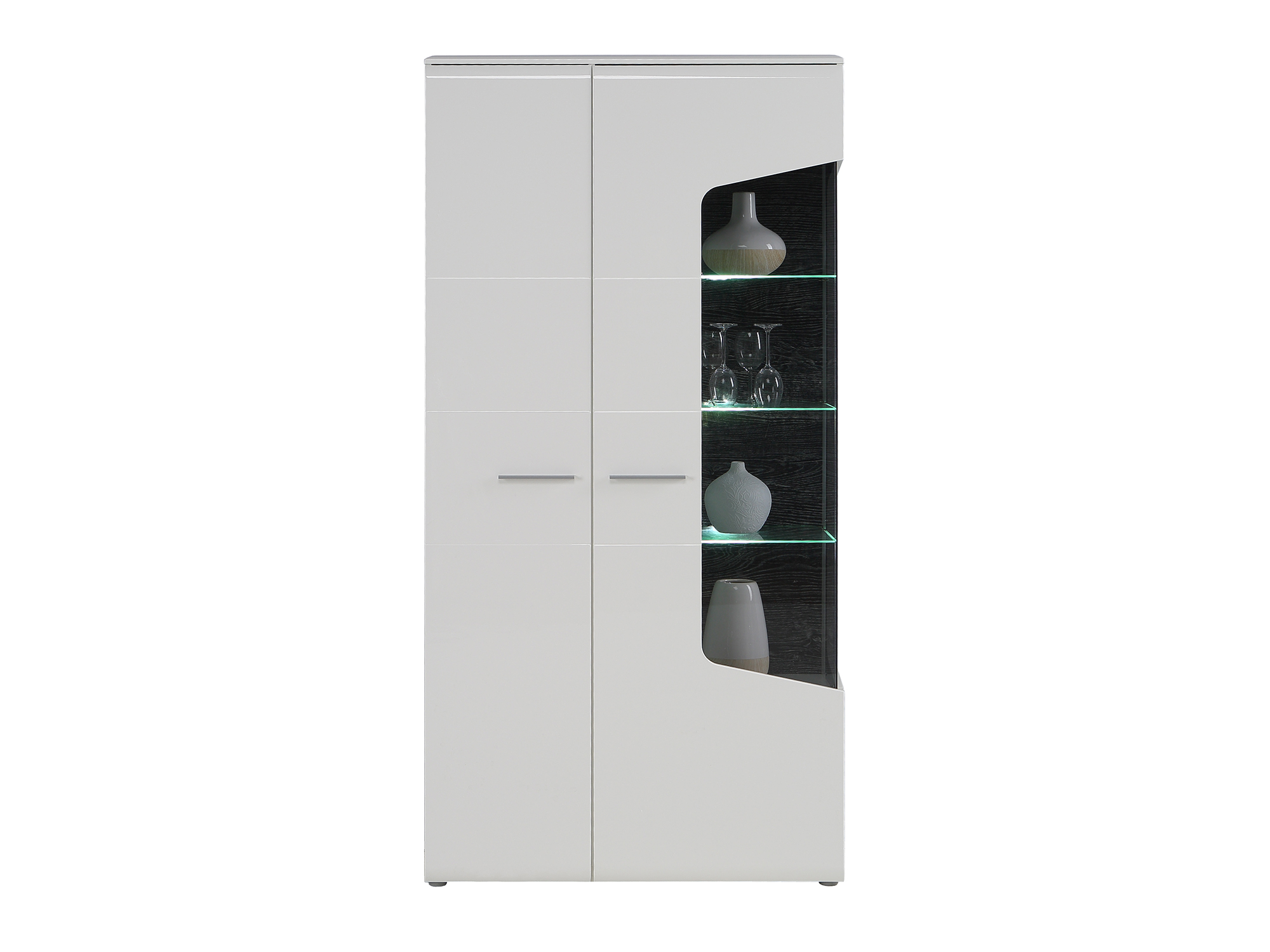 Vitrine 2 portes droite Corel