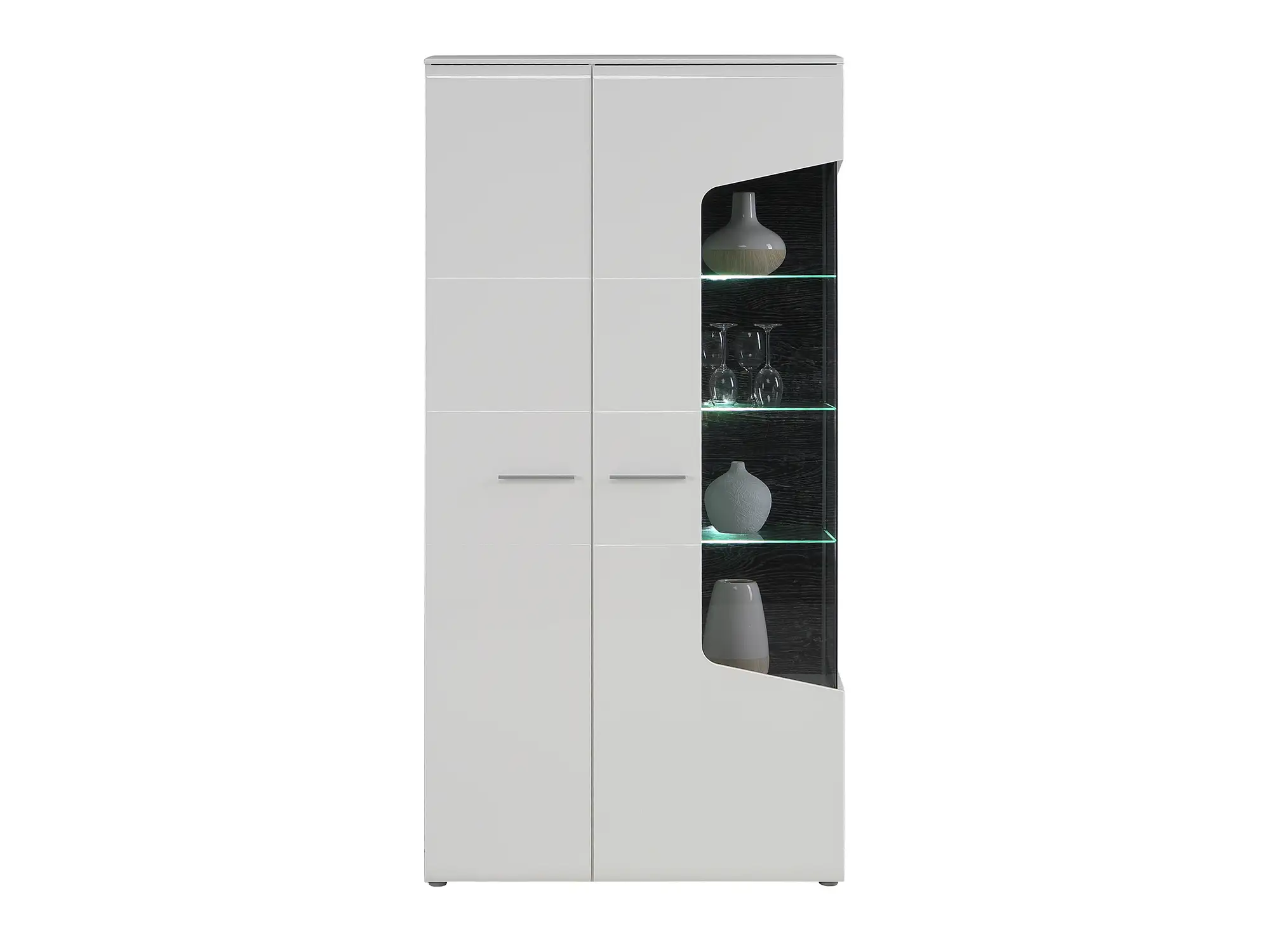 Vitrine 2 portes droite Corel