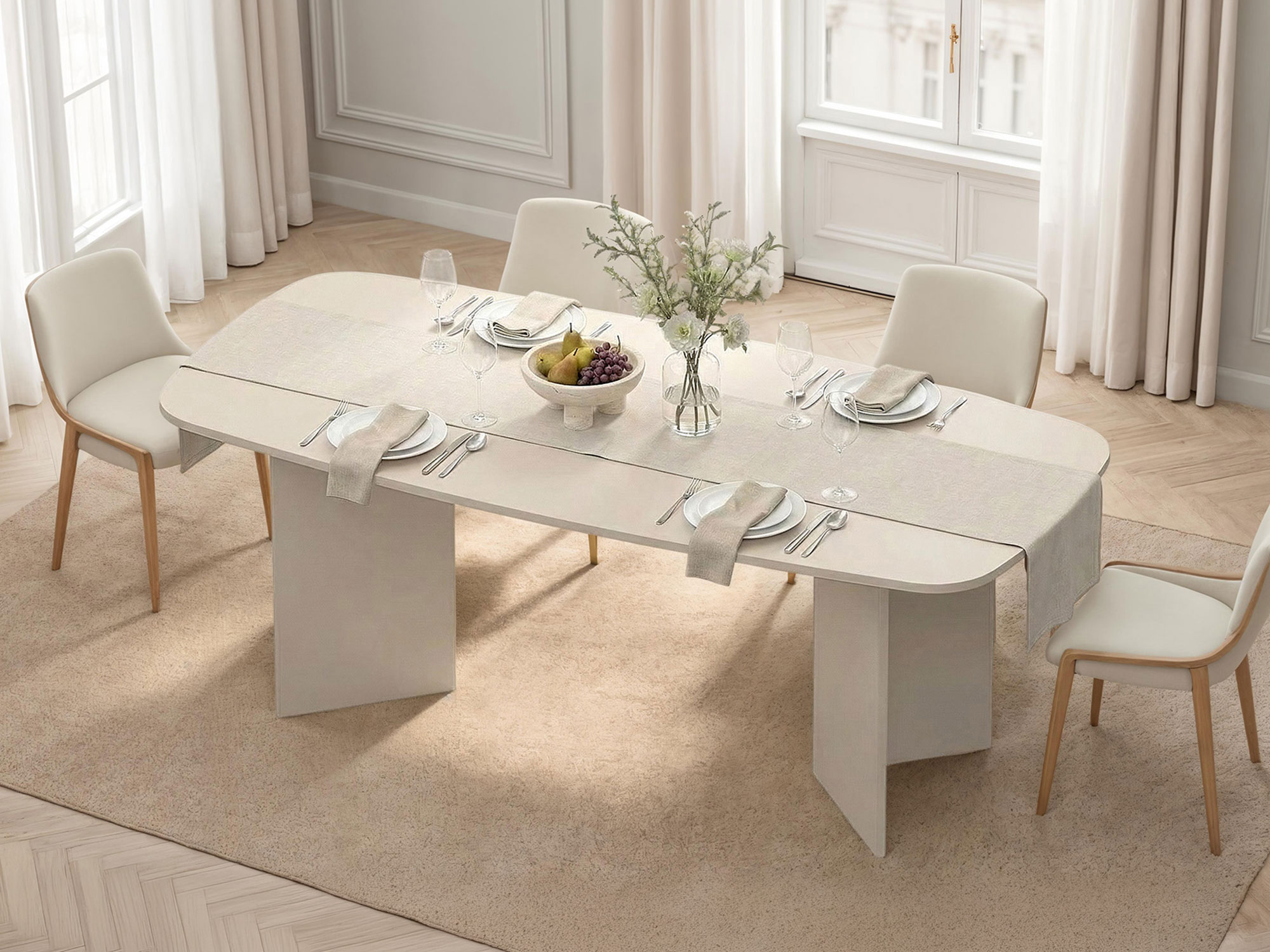 Table de repas ovale Onda