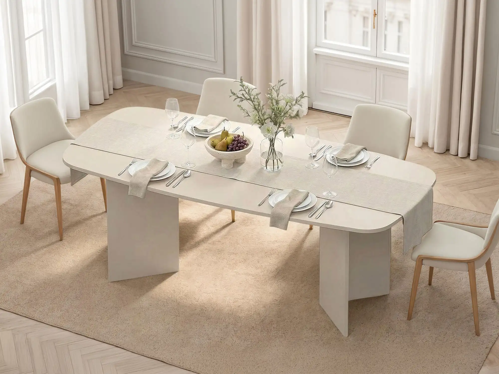 Table de repas ovale Onda