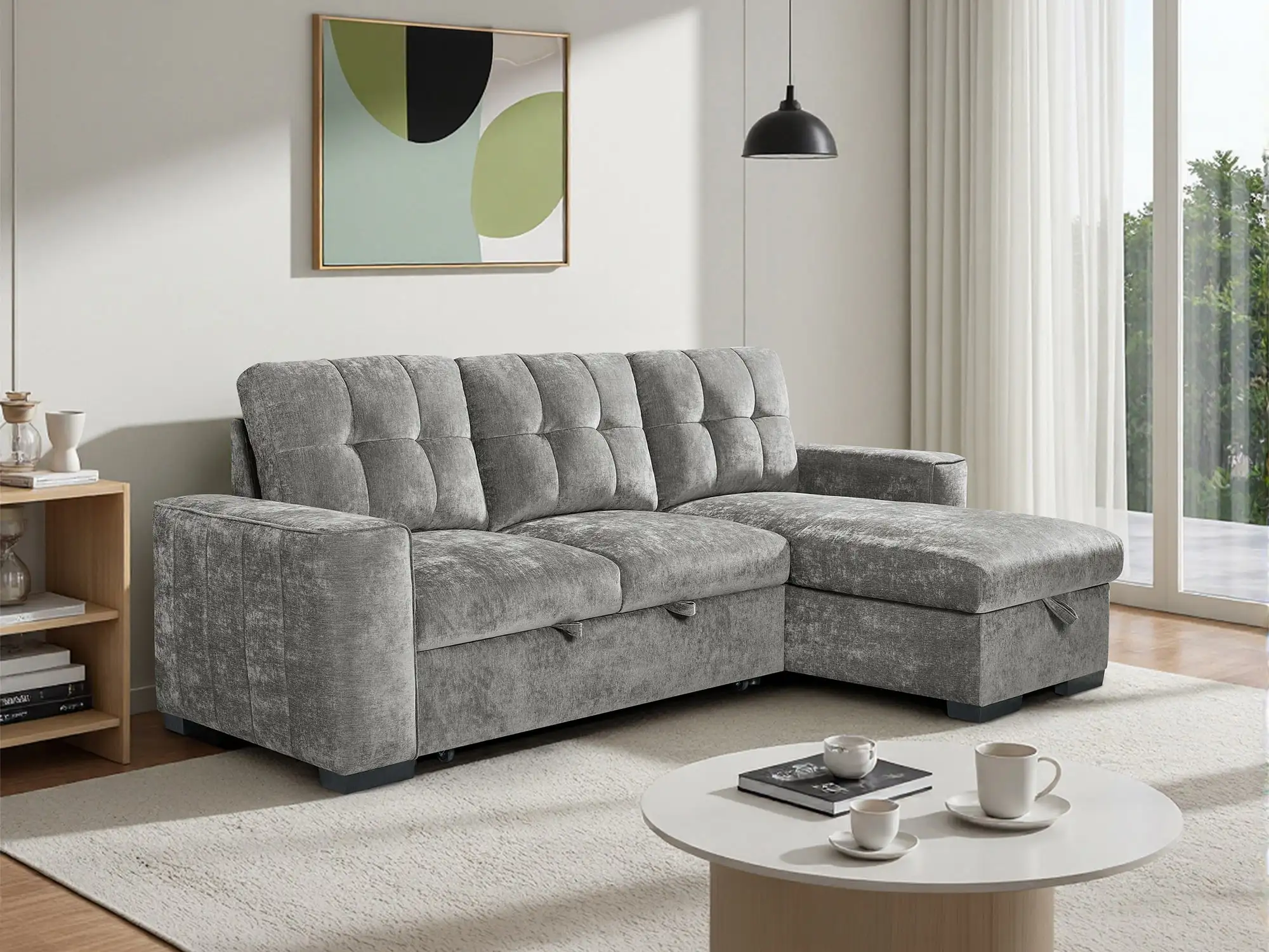 Canap� d'angle convertible et r�versible Barrymore
