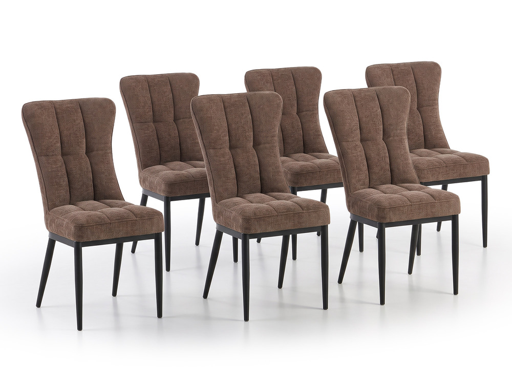 Lot de 6 chaises dont 1 offerte Cream