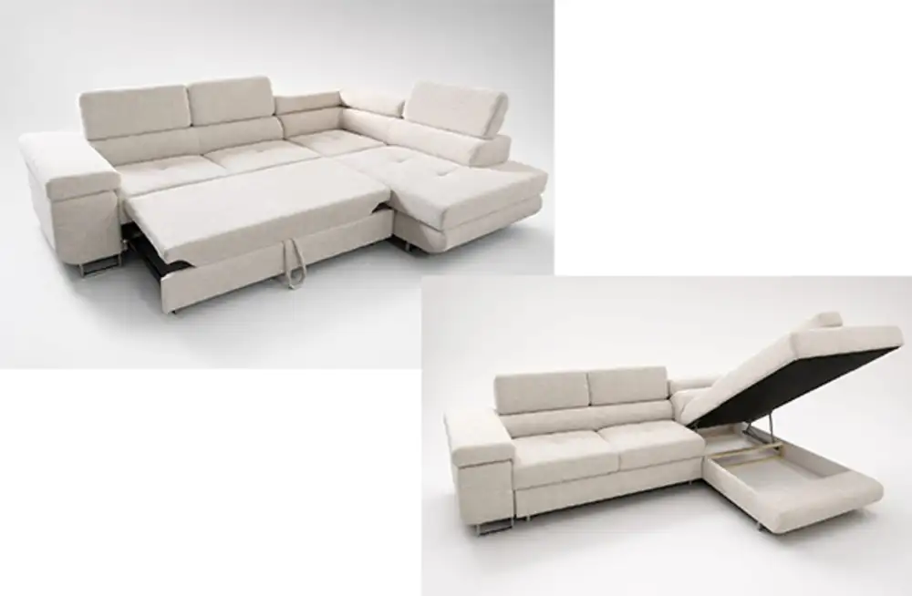 Canap� d'angle convertible � droite Nova