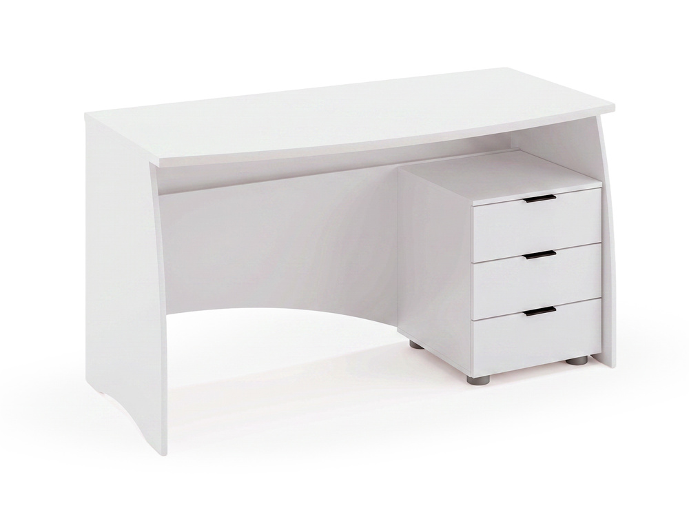 Bureau avec caisson Stefania