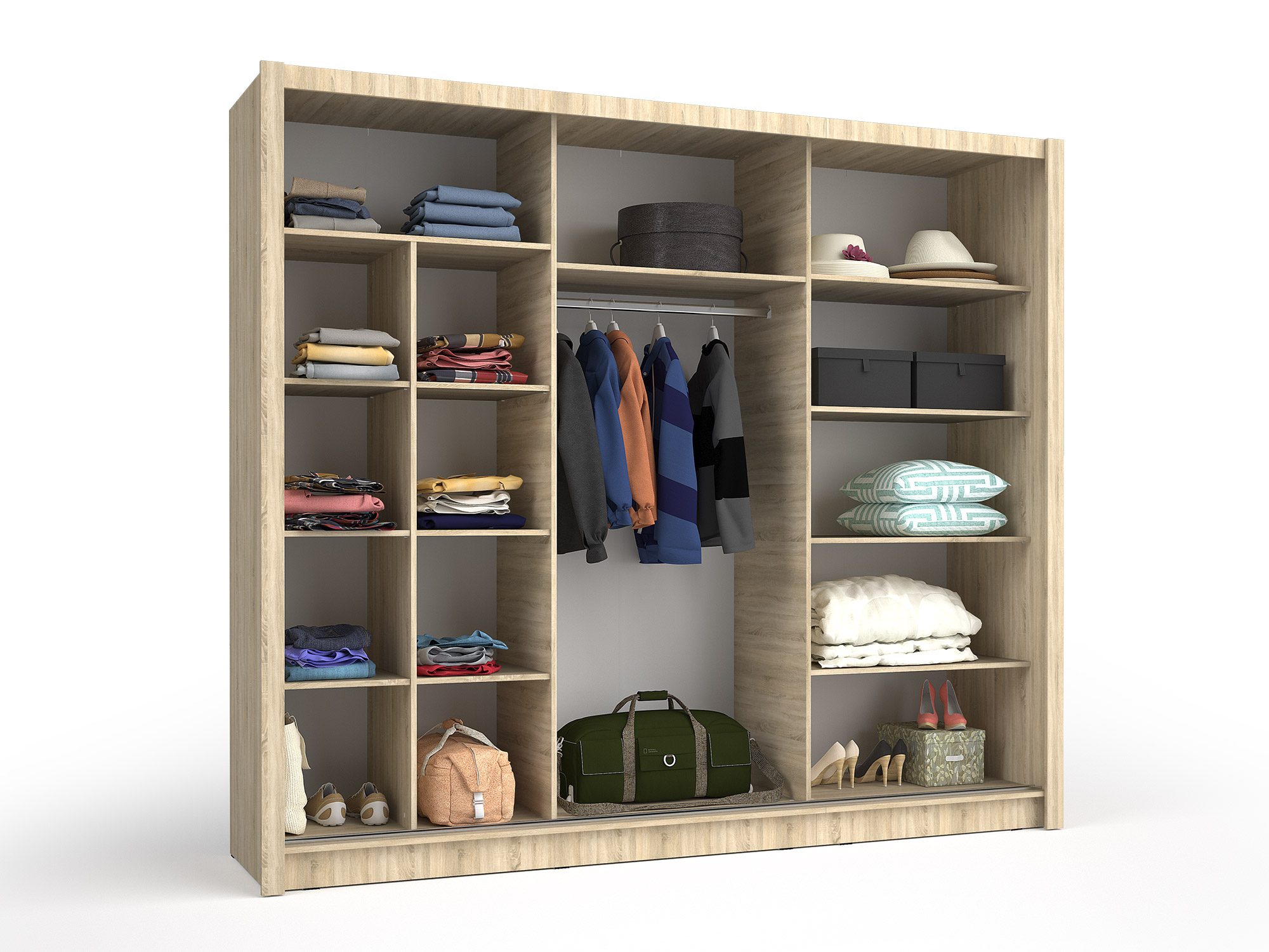 Armoire avec  portes coulissantes Baku