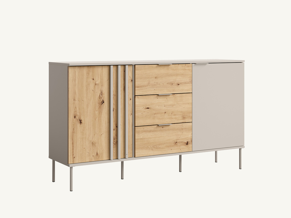 Bahut 2 portes 3 tiroirs Rimini salle � manger