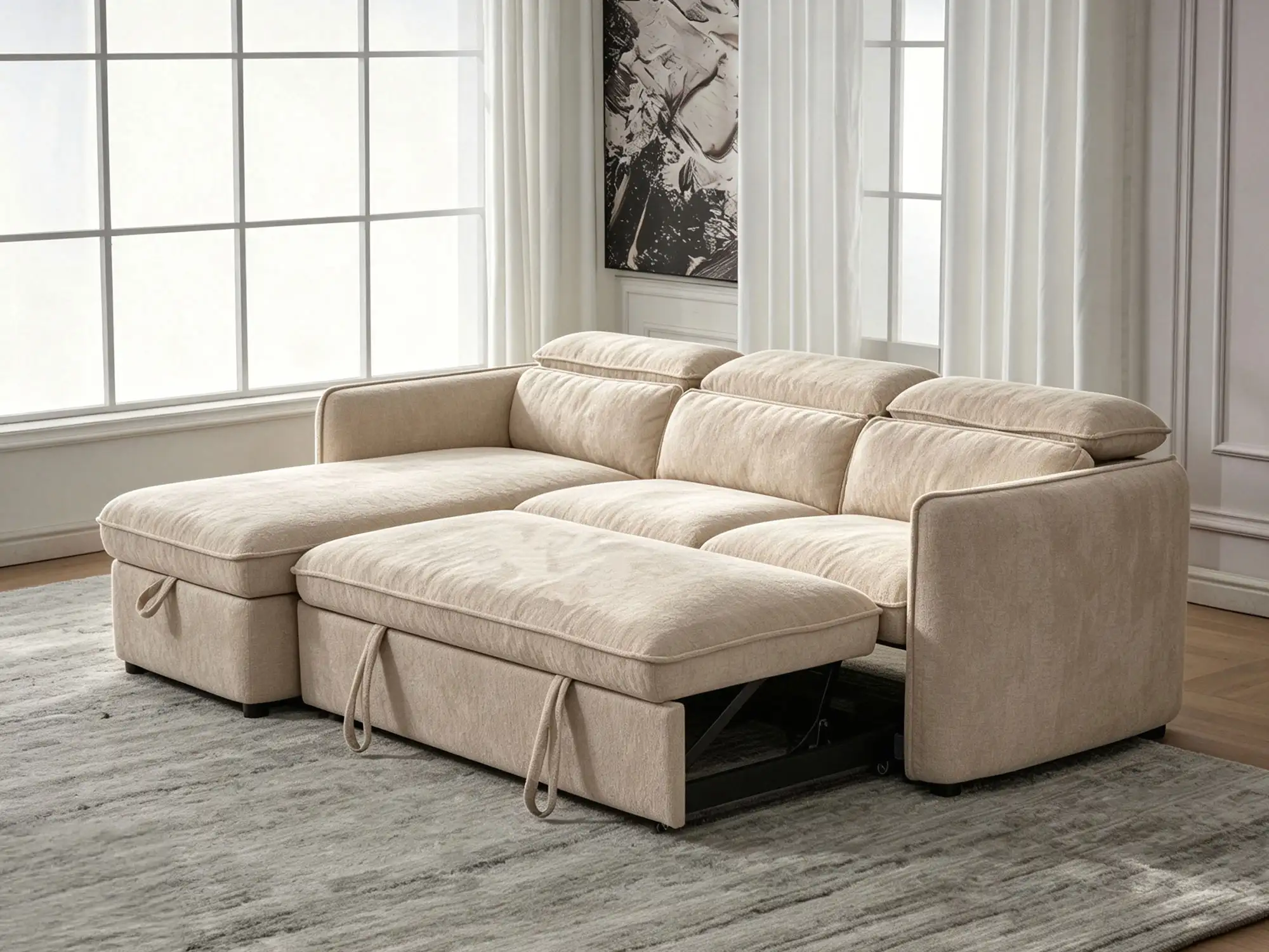 Canap� d'angle convertible et r�versible Melbourne