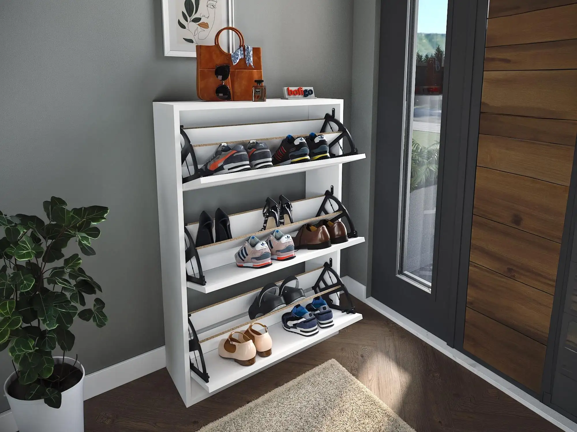 Meuble � chaussures Bobby