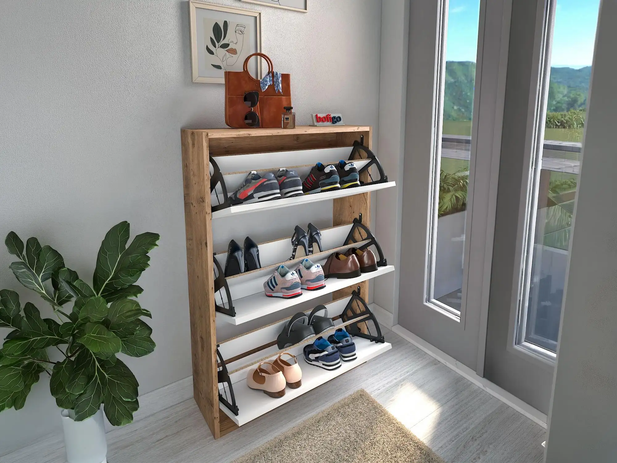 Meuble � chaussures Bobby