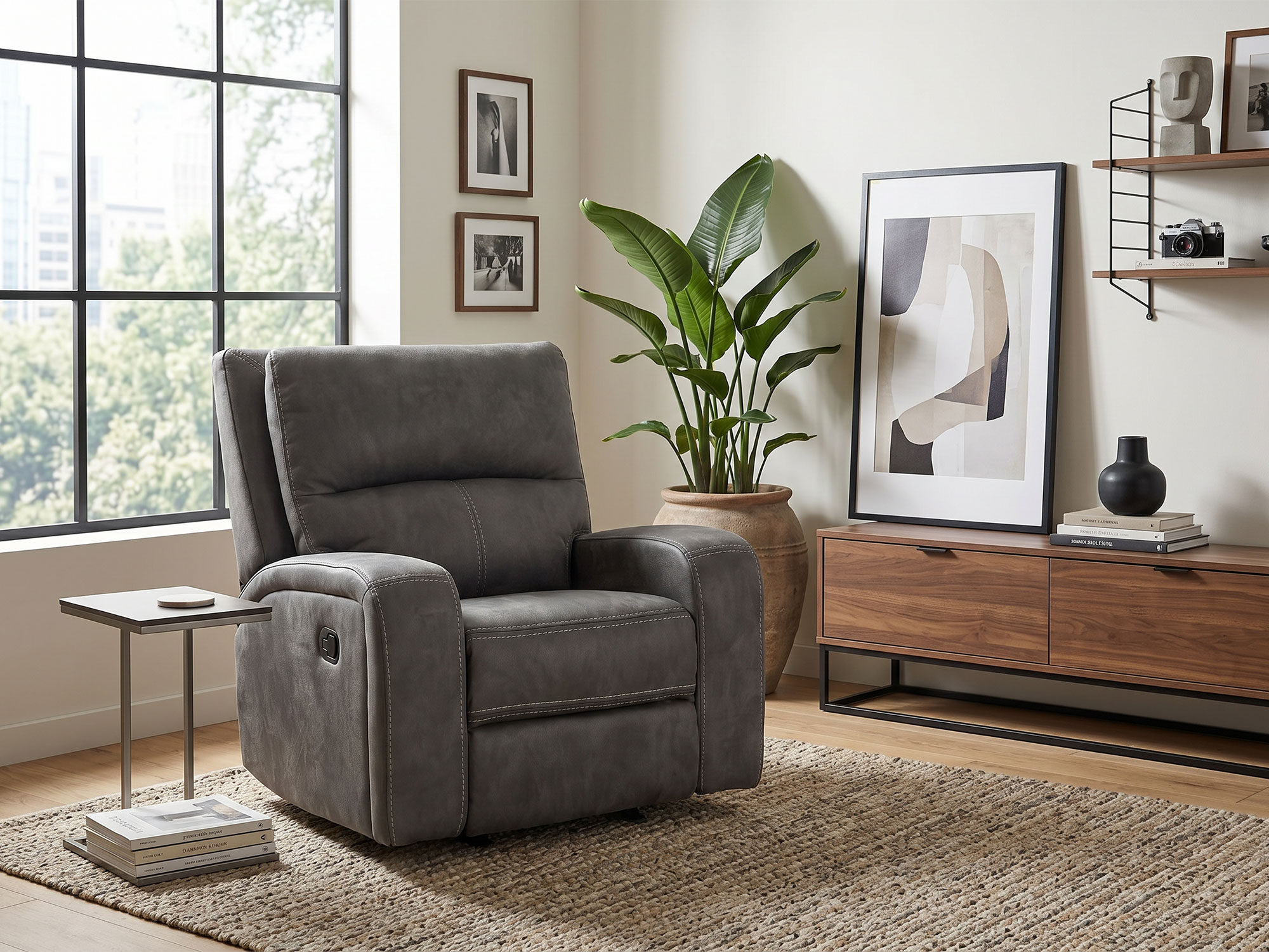 Fauteuil relax manuel Nelson.