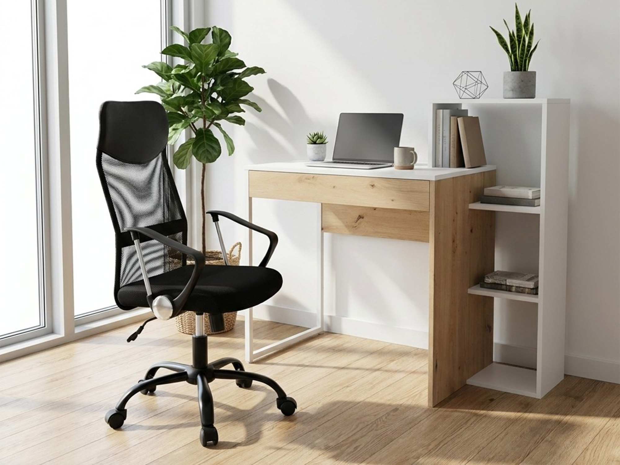 Bureau avec �tag�re Igor