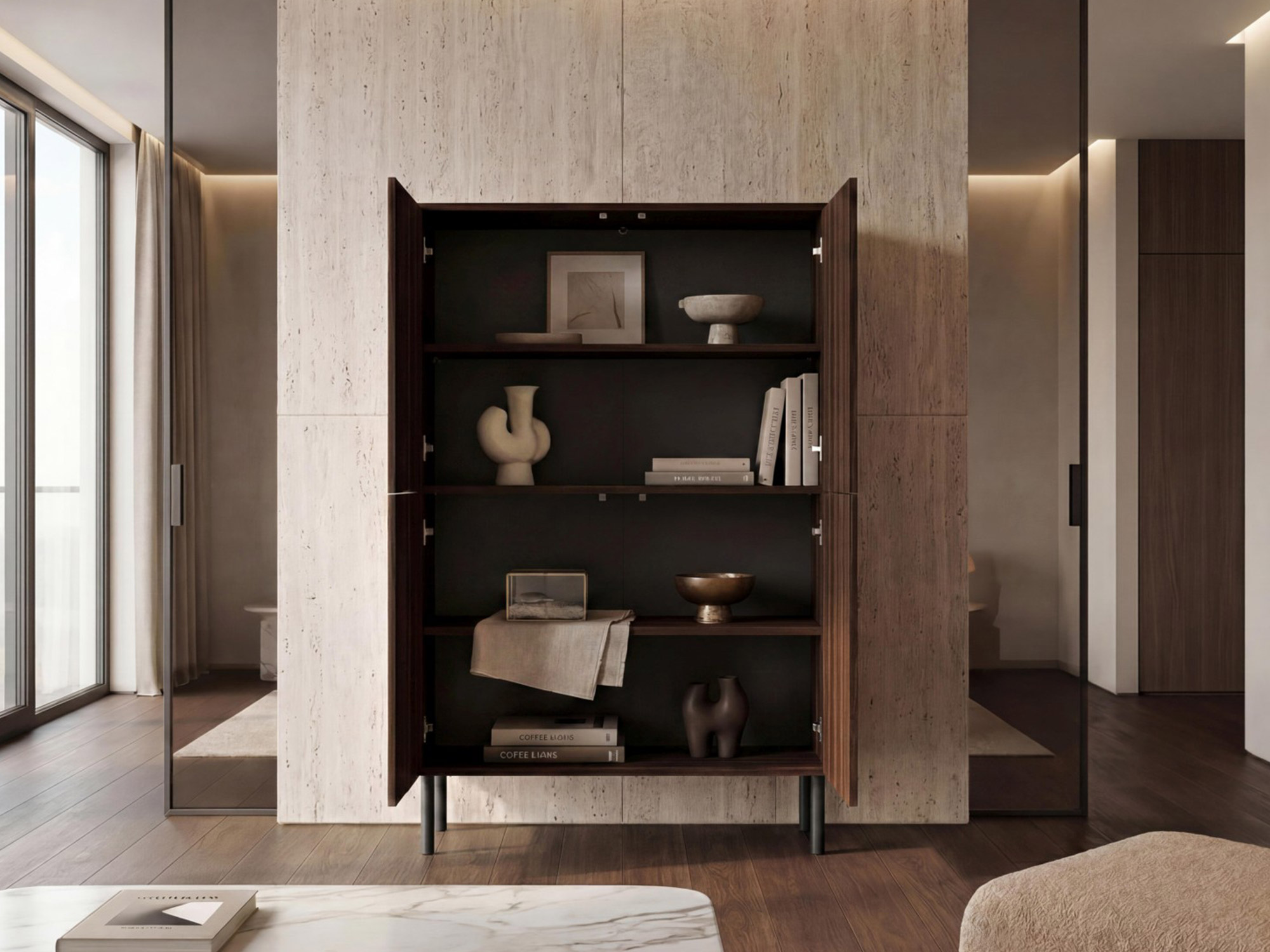 Rangement 4 portes Diamante